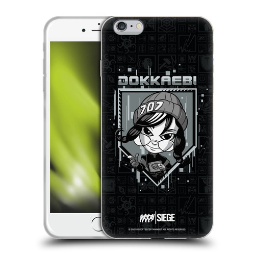 Tom Clancy's Rainbow Six Siege Chibi Operators Dokkaebi Soft Gel Case for Apple iPhone 6 Plus / iPhone 6s Plus