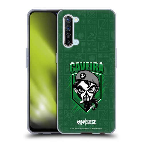 Tom Clancy's Rainbow Six Siege Chibi Operators Caveira Soft Gel Case for OPPO Find X2 Lite 5G