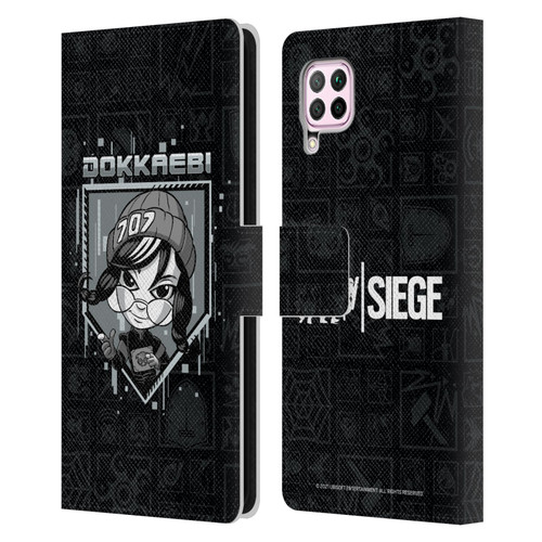 Tom Clancy's Rainbow Six Siege Chibi Operators Dokkaebi Leather Book Wallet Case Cover For Huawei Nova 6 SE / P40 Lite