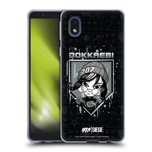 Tom Clancy's Rainbow Six Siege Chibi Operators Dokkaebi Soft Gel Case for Samsung Galaxy A01 Core (2020)