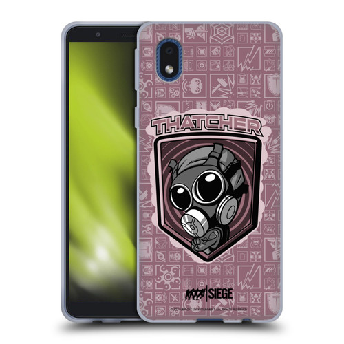 Tom Clancy's Rainbow Six Siege Chibi Operators Thatcher Soft Gel Case for Samsung Galaxy A01 Core (2020)