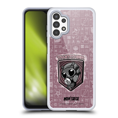 Tom Clancy's Rainbow Six Siege Chibi Operators Thatcher Soft Gel Case for Samsung Galaxy A13 (2022)