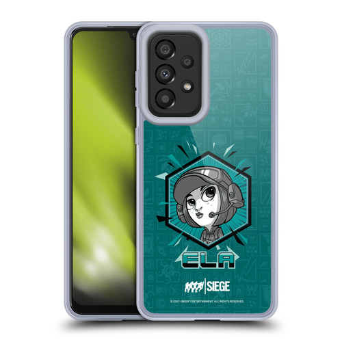 Tom Clancy's Rainbow Six Siege Chibi Operators Ela Soft Gel Case for Samsung Galaxy A33 5G (2022)