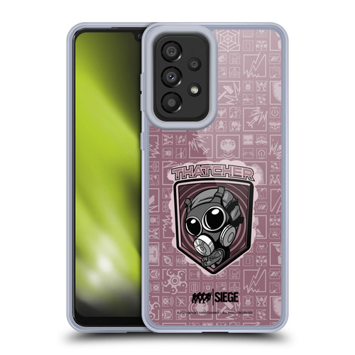 Tom Clancy's Rainbow Six Siege Chibi Operators Thatcher Soft Gel Case for Samsung Galaxy A33 5G (2022)