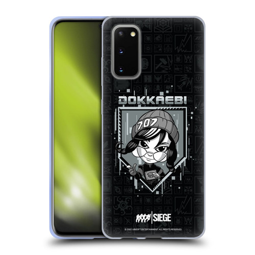Tom Clancy's Rainbow Six Siege Chibi Operators Dokkaebi Soft Gel Case for Samsung Galaxy S20 / S20 5G