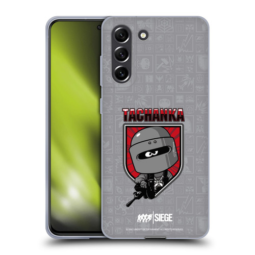 Tom Clancy's Rainbow Six Siege Chibi Operators Tachanka Soft Gel Case for Samsung Galaxy S21 FE 5G