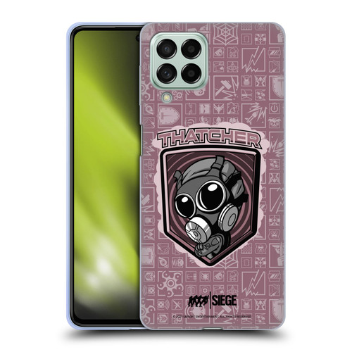 Tom Clancy's Rainbow Six Siege Chibi Operators Thatcher Soft Gel Case for Samsung Galaxy M53 (2022)