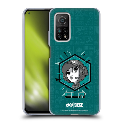 Tom Clancy's Rainbow Six Siege Chibi Operators Ela Soft Gel Case for Xiaomi Mi 10T 5G
