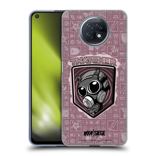 Tom Clancy's Rainbow Six Siege Chibi Operators Thatcher Soft Gel Case for Xiaomi Redmi Note 9T 5G