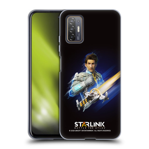 Starlink Battle for Atlas Character Art Mason Arana Soft Gel Case for HTC Desire 21 Pro 5G
