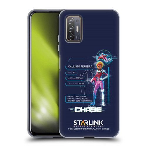 Starlink Battle for Atlas Character Art Chase Soft Gel Case for HTC Desire 21 Pro 5G
