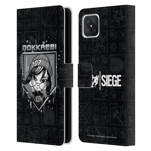 Tom Clancy's Rainbow Six Siege Chibi Operators Dokkaebi Leather Book Wallet Case Cover For OPPO Reno4 Z 5G