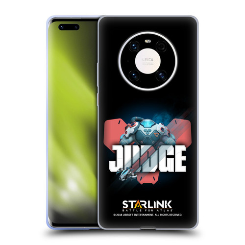 Starlink Battle for Atlas Character Art Judge Soft Gel Case for Huawei Mate 40 Pro 5G