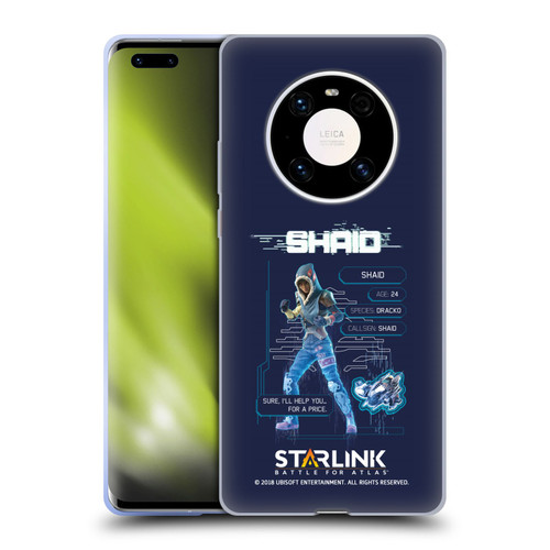 Starlink Battle for Atlas Character Art Shaid 2 Soft Gel Case for Huawei Mate 40 Pro 5G