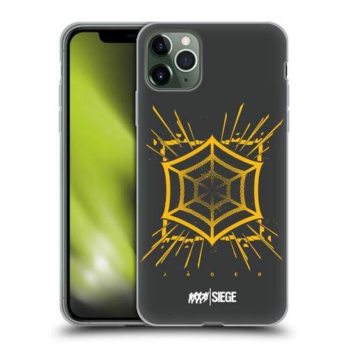 Tom Clancy's Rainbow Six Siege Icons Jager Soft Gel Case for Apple iPhone 11 Pro Max