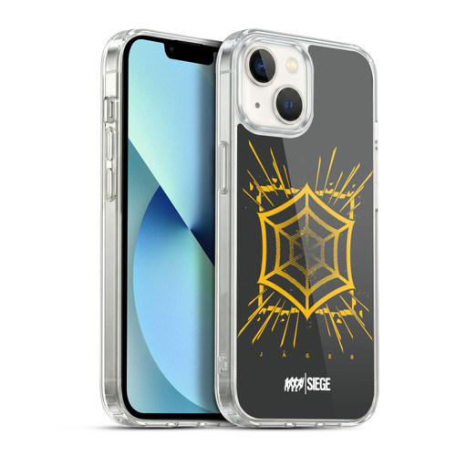 Tom Clancy's Rainbow Six Siege Icons Jager Soft Gel Case for Apple iPhone 13