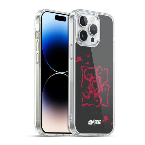 Tom Clancy's Rainbow Six Siege Icons Hibana Soft Gel Case for Apple iPhone 14 Pro Max & MagSafe