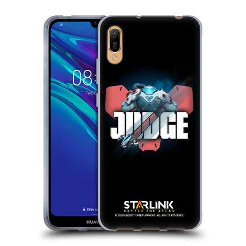 Starlink Battle for Atlas Character Art Judge Soft Gel Case for Huawei Y6 Pro (2019)