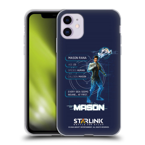 Starlink Battle for Atlas Character Art Mason Soft Gel Case for Apple iPhone 11