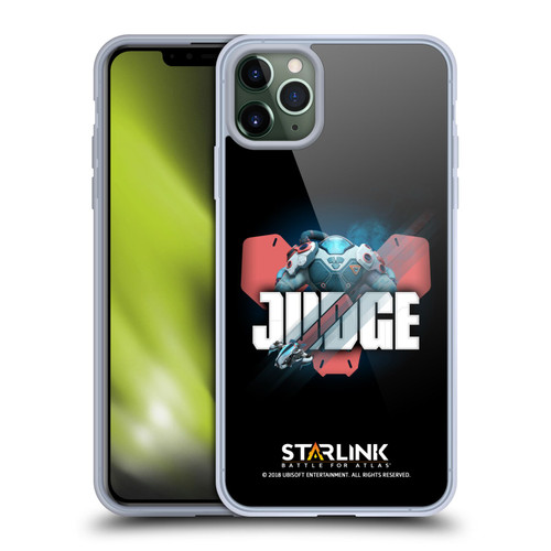 Starlink Battle for Atlas Character Art Judge Soft Gel Case for Apple iPhone 11 Pro Max