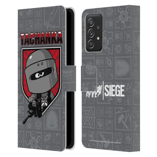 Tom Clancy's Rainbow Six Siege Chibi Operators Tachanka Leather Book Wallet Case Cover For Samsung Galaxy A53 5G (2022)