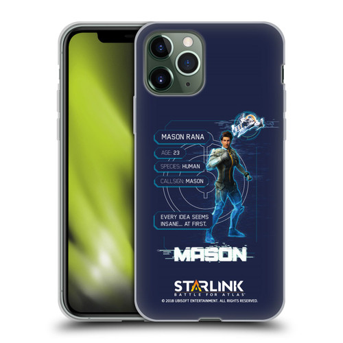 Starlink Battle for Atlas Character Art Mason Soft Gel Case for Apple iPhone 11 Pro