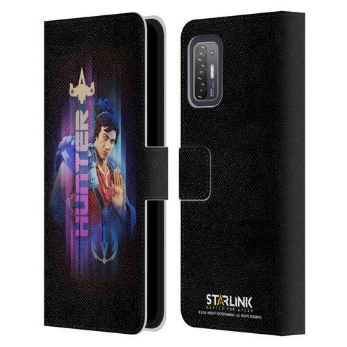 Starlink Battle for Atlas Character Art Hunter Hakka Leather Book Wallet Case Cover For HTC Desire 21 Pro 5G
