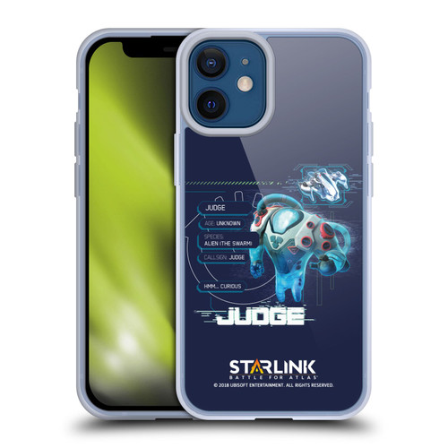 Starlink Battle for Atlas Character Art Judge 2 Soft Gel Case for Apple iPhone 12 Mini