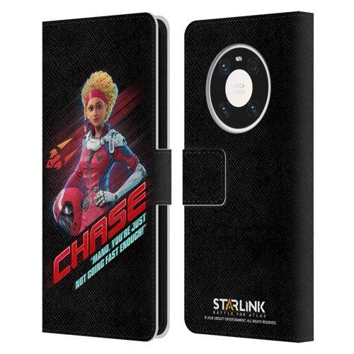 Starlink Battle for Atlas Character Art Calisto Chase Da Silva Leather Book Wallet Case Cover For Huawei Mate 40 Pro 5G