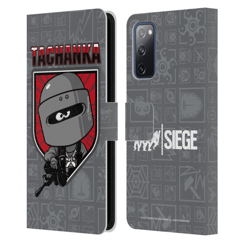 Tom Clancy's Rainbow Six Siege Chibi Operators Tachanka Leather Book Wallet Case Cover For Samsung Galaxy S20 FE / 5G