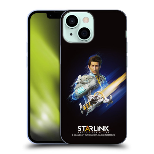 Starlink Battle for Atlas Character Art Mason Arana Soft Gel Case for Apple iPhone 13 Mini