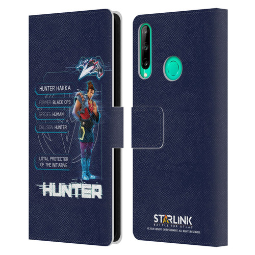 Starlink Battle for Atlas Character Art Hunter Leather Book Wallet Case Cover For Huawei P40 lite E