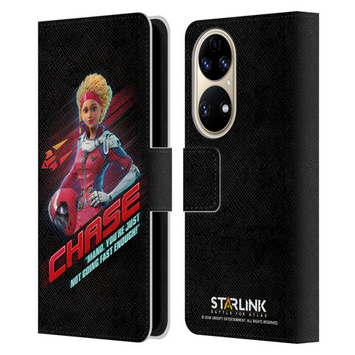 Starlink Battle for Atlas Character Art Calisto Chase Da Silva Leather Book Wallet Case Cover For Huawei P50
