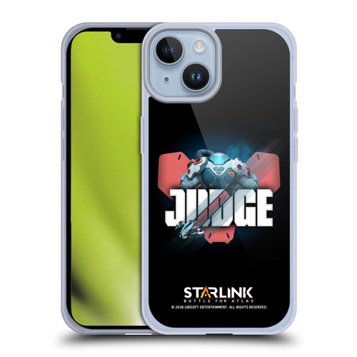 Starlink Battle for Atlas Character Art Judge Soft Gel Case for Apple iPhone 14