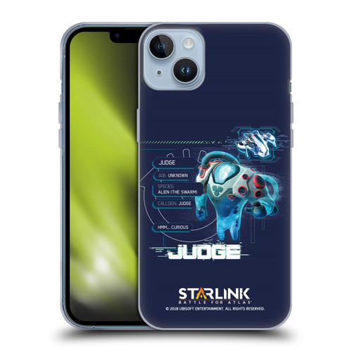 Starlink Battle for Atlas Character Art Judge 2 Soft Gel Case for Apple iPhone 14 Plus