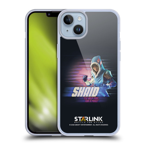 Starlink Battle for Atlas Character Art Shaid Soft Gel Case for Apple iPhone 14 Plus