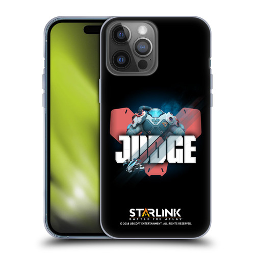 Starlink Battle for Atlas Character Art Judge Soft Gel Case for Apple iPhone 14 Pro Max