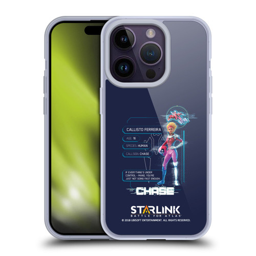 Starlink Battle for Atlas Character Art Chase Soft Gel Case for Apple iPhone 14 Pro