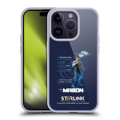 Starlink Battle for Atlas Character Art Mason Soft Gel Case for Apple iPhone 14 Pro