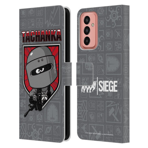 Tom Clancy's Rainbow Six Siege Chibi Operators Tachanka Leather Book Wallet Case Cover For Samsung Galaxy M13 (2022)