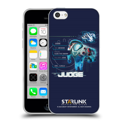 Starlink Battle for Atlas Character Art Judge 2 Soft Gel Case for Apple iPhone 5c