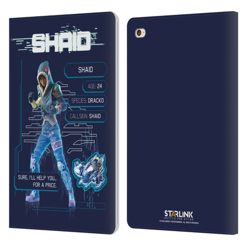 Starlink Battle for Atlas Character Art Shaid 2 Leather Book Wallet Case Cover For Apple iPad mini 4