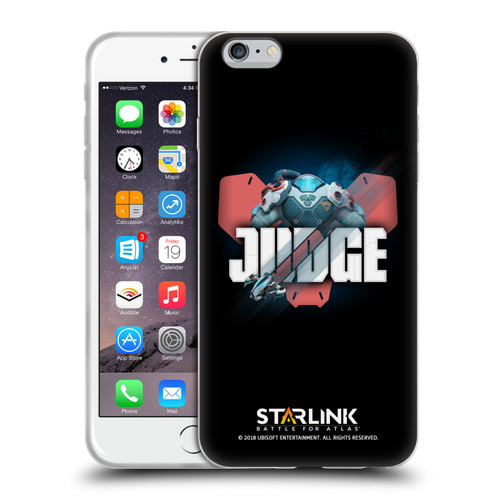 Starlink Battle for Atlas Character Art Judge Soft Gel Case for Apple iPhone 6 Plus / iPhone 6s Plus