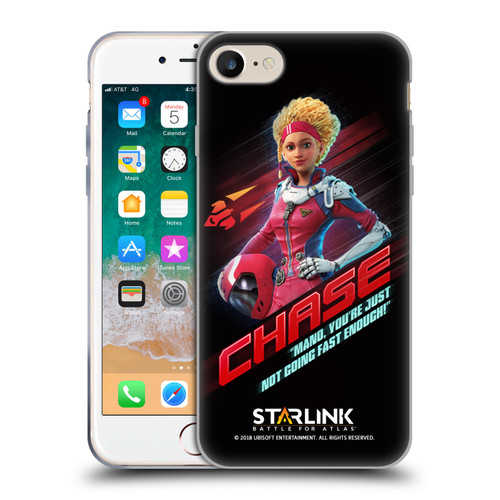 Starlink Battle for Atlas Character Art Calisto Chase Da Silva Soft Gel Case for Apple iPhone 7 / 8 / SE 2020 & 2022