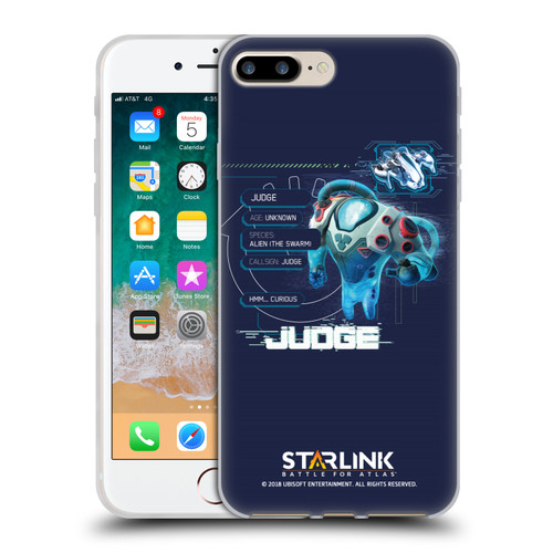 Starlink Battle for Atlas Character Art Judge 2 Soft Gel Case for Apple iPhone 7 Plus / iPhone 8 Plus