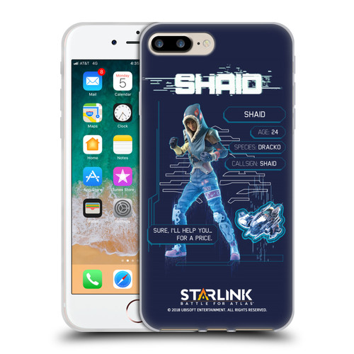Starlink Battle for Atlas Character Art Shaid 2 Soft Gel Case for Apple iPhone 7 Plus / iPhone 8 Plus