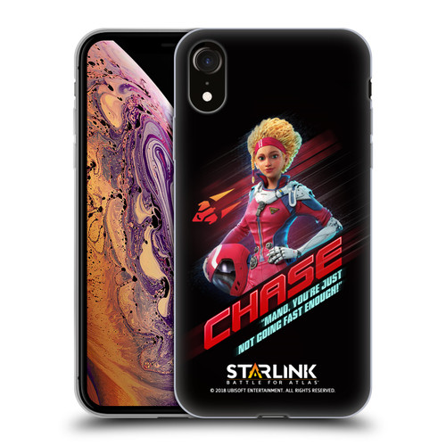 Starlink Battle for Atlas Character Art Calisto Chase Da Silva Soft Gel Case for Apple iPhone XR