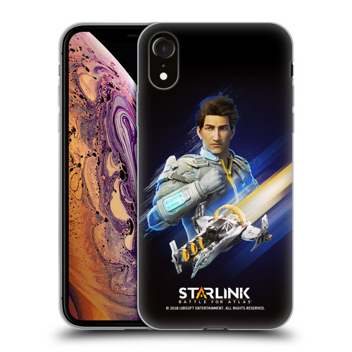 Starlink Battle for Atlas Character Art Mason Arana Soft Gel Case for Apple iPhone XR