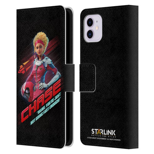 Starlink Battle for Atlas Character Art Calisto Chase Da Silva Leather Book Wallet Case Cover For Apple iPhone 11