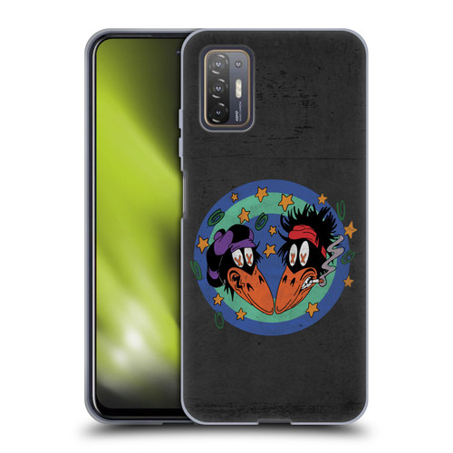 The Black Crowes Graphics Distressed Soft Gel Case for HTC Desire 21 Pro 5G